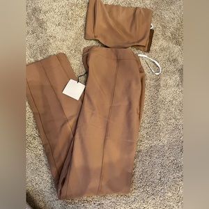 Superdown Pant and Tube Top Set